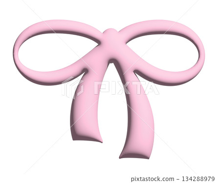 Illustration of 3D pink ribbon for model, merchandise, decoration, patch, brooch, fabric print, breast cancer awareness campaign, icon, symbol, fashion, accessory, women costume, sticker, wedding card Illustration of 3D pink ribbon for model, merchandise, decoration, patch, brooch, fabric print, breast cancer awareness campaign, icon, symbol, fashion, accessory, women costume, sticker, wedding card 134288979