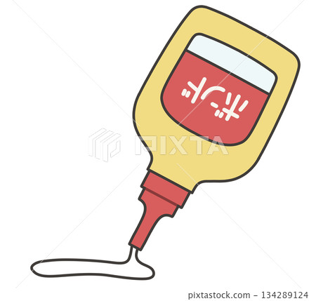 一張黃色債券的插圖，其內容物已被揭露。 134289124