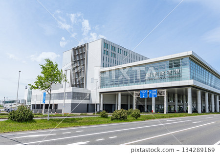 Hokkaido (Chitose City, Tomakomai City) The gateway to Hokkaido's skies: New Chitose Airport on a clear day Hokkaido (Chitose City, Tomakomai City) The gateway to Hokkaido's skies: New Chitose Airport on a clear day 134289169