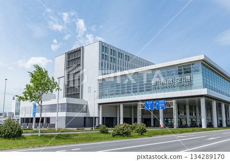 Hokkaido (Chitose City, Tomakomai City) The gateway to Hokkaido's skies: New Chitose Airport on a clear day Hokkaido (Chitose City, Tomakomai City) The gateway to Hokkaido's skies: New Chitose Airport on a clear day 134289170