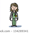 Female healthcare professional 134289341