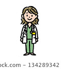 Female healthcare professional 134289342