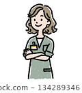 Female healthcare professional 134289346