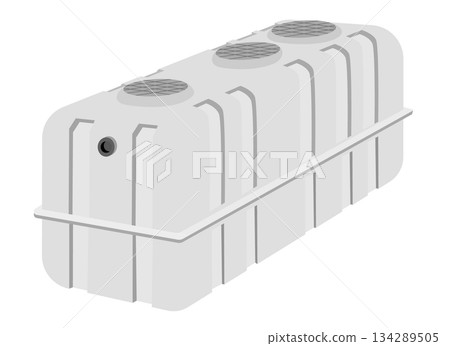 Illustration of a joint venture septic tank 134289505