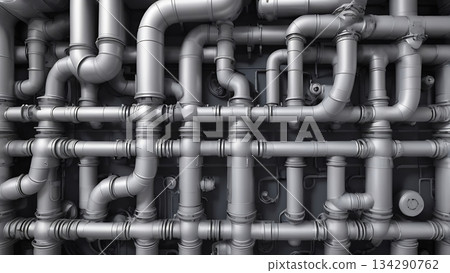 Seamless Join Pipeline Tiles for Commercial Backgrounds 134290762