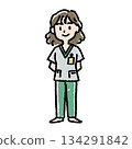 Female healthcare professional 134291842