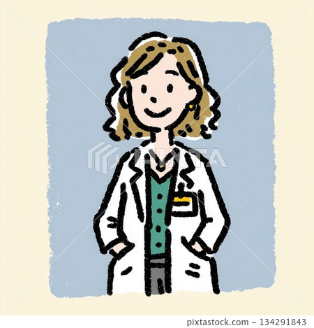 Female healthcare professional 134291843