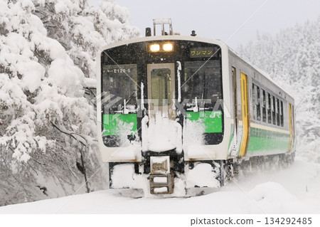 雪域景觀Tadami線 134292485