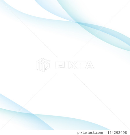Refreshing light blue gradient wave abstract background Refreshing light blue gradient wave abstract background 134292498
