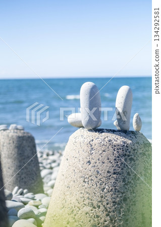 石頭的風景成石海灘(琴浦町) 石頭的風景成石海灘(琴浦町) 134292581