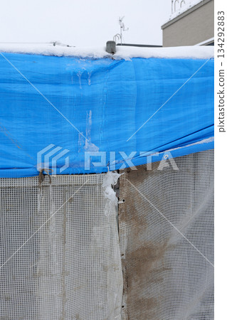 Sheet, rebar, blue sheet, workshop, building site, construction, architecture, new building, construction, civil engineering, new construction Sheet, rebar, blue sheet, workshop, building site, construction, architecture, new building, construction, civil engineering, new construction 134292883