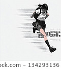 跑學校的女生 134293136