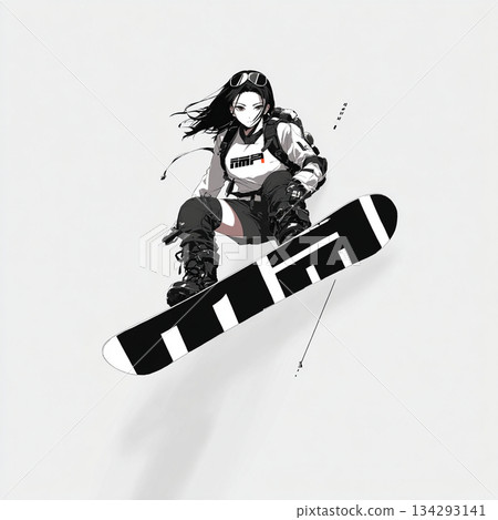 高中女生滑雪 134293141