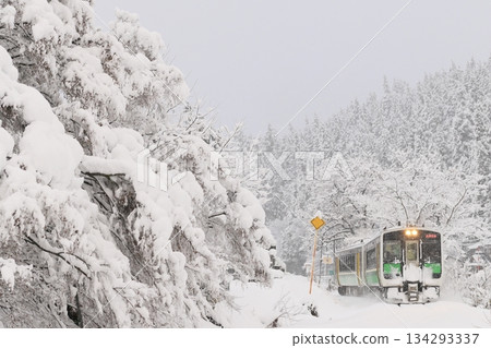 雪域景觀Tadami線 134293337