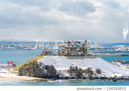 青森縣雪島種誌海岸 134293635