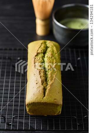 烤抹茶磅蛋糕 134294181