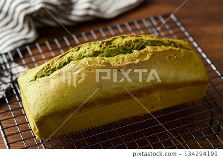 烤抹茶磅蛋糕 134294191