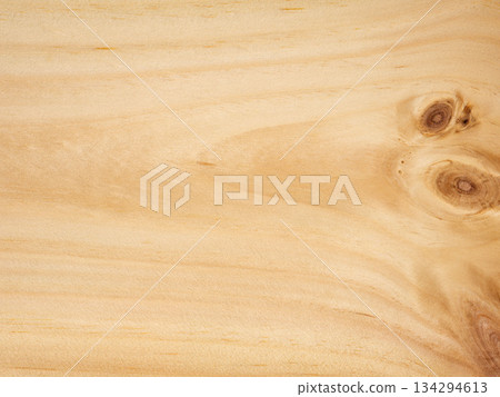 Textured knotted pine veneer showcasing natural wood beauty 134294613