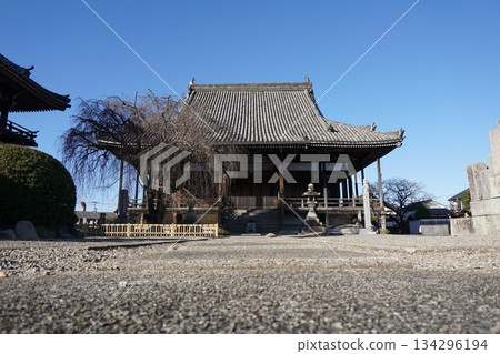 位於城山鎮津山的日蓮佛教寺廟“Myohuji” 位於城山鎮津山的日蓮佛教寺廟“Myohuji” 134296194