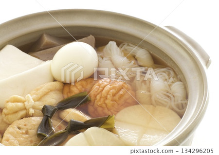 The ingredients of oden The ingredients of oden 134296205