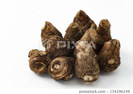 Sweet potato on a white background Sweet potato on a white background 134296249