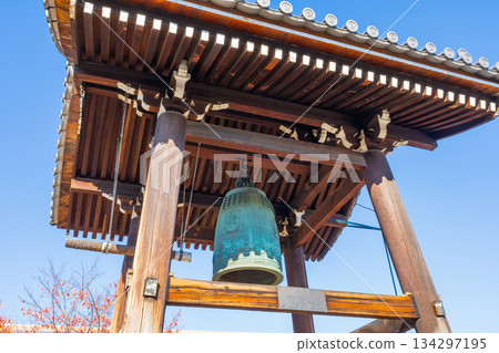 Kyoto City Bell Tower Temple Bell Kyoto City Bell Tower Temple Bell 134297195