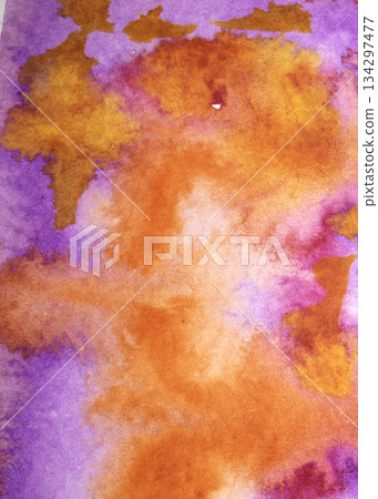A Colourful Watercolour Paint Brush Stroke for Background A Colourful Watercolour Paint Brush Stroke for Background 134297477