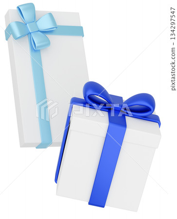 3D illustration_gift_colorful 134297547