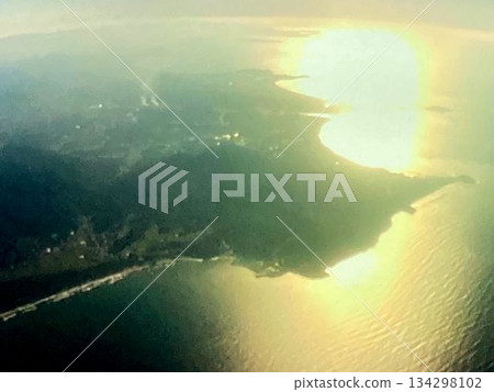 A landscape created by the sun and the coast A landscape created by the sun and the coast 134298102