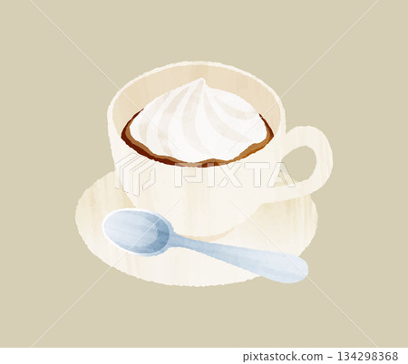 維也納咖啡杯 134298368