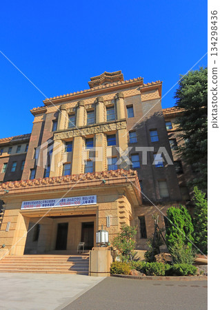 愛知縣名古屋市名古屋市政廳主樓景觀 134298436