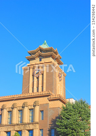 愛知縣名古屋市名古屋市政廳主樓景觀 愛知縣名古屋市名古屋市政廳主樓景觀 134298442