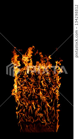 Capture of a burning rectangular surface, isolated on a black background. Perfect for VFX overlays, compositing, and cinematic fire effects. Capture of a burning rectangular surface, isolated on a black background. Perfect for VFX overlays, compositing, and cinematic fire effects. 134298812