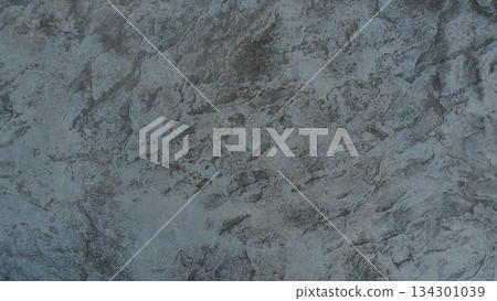 Grey Blue Stamped Concrete Flooring Texture Background 134301039