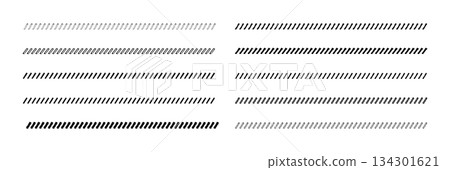 Handwritten slashes and diagonal lines vector 134301621