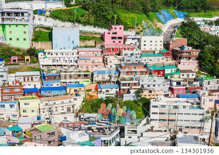 Busan, Korea's "Cinque Terre" Gamcheon Culture Village Busan, Korea's "Cinque Terre" Gamcheon Culture Village 134301936