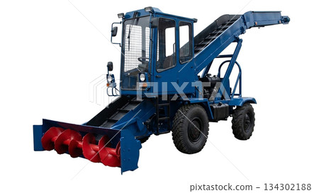 Snow removal machine is designed to clear snow from roads and pathways in cold regions. This equipment helps manage winter weather conditions effectively and safely. Snow removal machine is designed to clear snow from roads and pathways in cold regions. This equipment helps manage winter weather conditions effectively and safely. 134302188