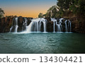 Beautiful Tad Hang waterfall in Tad Lo village. 134304421