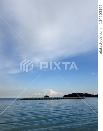 Ocean and clouds Ocean and clouds 134305365