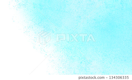 淺藍色水彩潑濺的漸層背景 淺藍色水彩潑濺的漸層背景 134306335