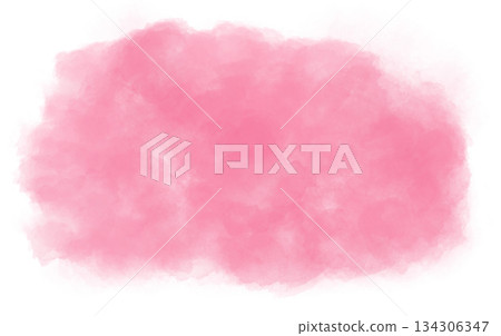 Warm pink watercolor texture 134306347