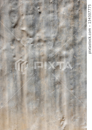 Rustic aluminum sheet texture in industrial outdoor setting Rustic aluminum sheet texture in industrial outdoor setting 134307775