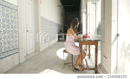 A Serene Workspace with Abundant Natural Light and Elegant, Tasteful Decor Throughout A Serene Workspace with Abundant Natural Light and Elegant, Tasteful Decor Throughout 134308135