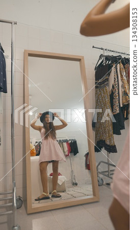 A Wonderful Journey through Fashion Exploration in a Chic Boutique Mirror of Style A Wonderful Journey through Fashion Exploration in a Chic Boutique Mirror of Style 134308153