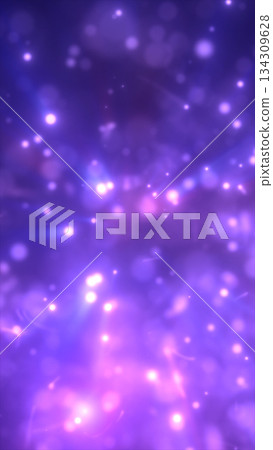 Soft purple glowing particles floating in dark space, creating a dreamy abstract background with depth and gentle motion Soft purple glowing particles floating in dark space, creating a dreamy abstract background with depth and gentle motion 134309628