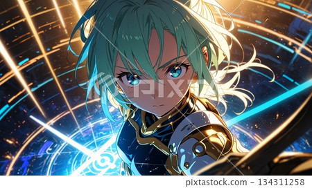 人工智慧生成的女戰士 人工智慧生成的女戰士 134311258