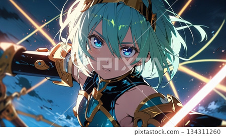 人工智慧生成的女戰士 人工智慧生成的女戰士 134311260