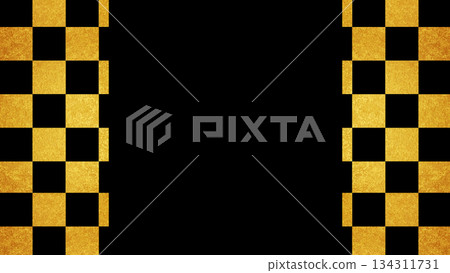 Gold lattice frame Gold lattice frame 134311731