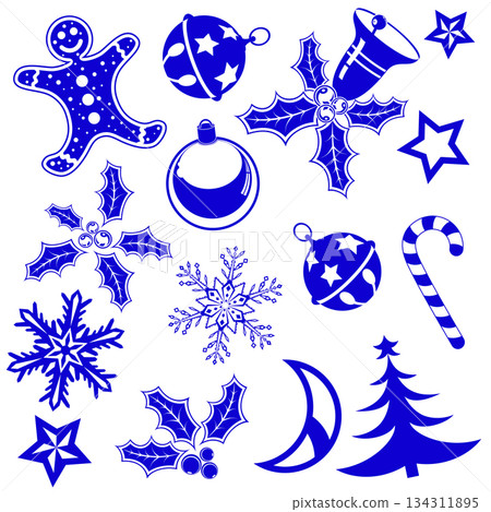 Christmas element Christmas element 134311895