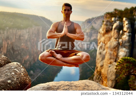 Levitating Yogi 134312044